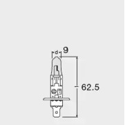 Лампа розжарювання фари дального світла OSRAM 64150CBI-HCB для Skoda Octavia A5 1.8 TSI, 160 л.с.