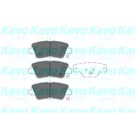Комплект гальмівних колодок KAVO PARTS KBP-3025 для Hyundai Tucson  2.0, 141 л.с.