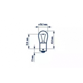 Лампа розжарювання ліхтаря показчику повороту NARVA 17635 для Skoda Octavia A5 1.8 TSI, 160 л.с.