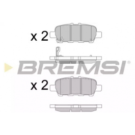 Комплект гальмівних колодок BREMSI BP3608